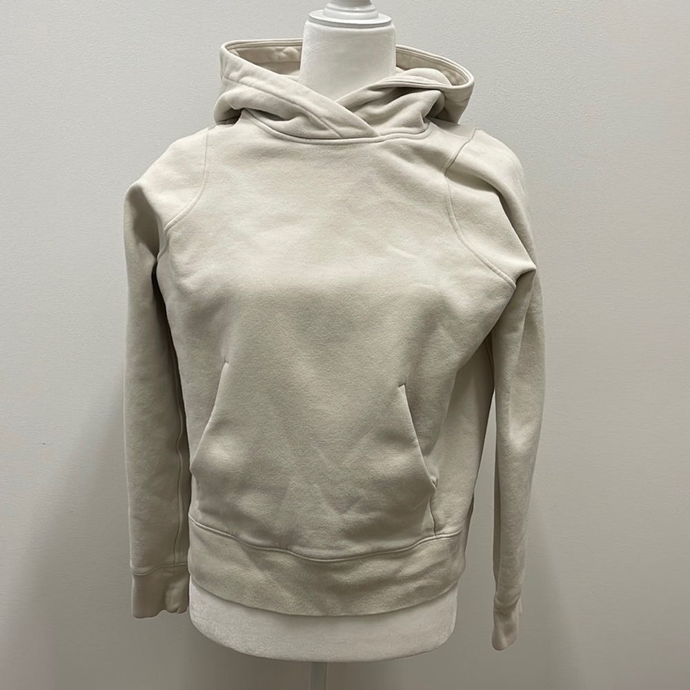 Lululemon hoodie cream size 8